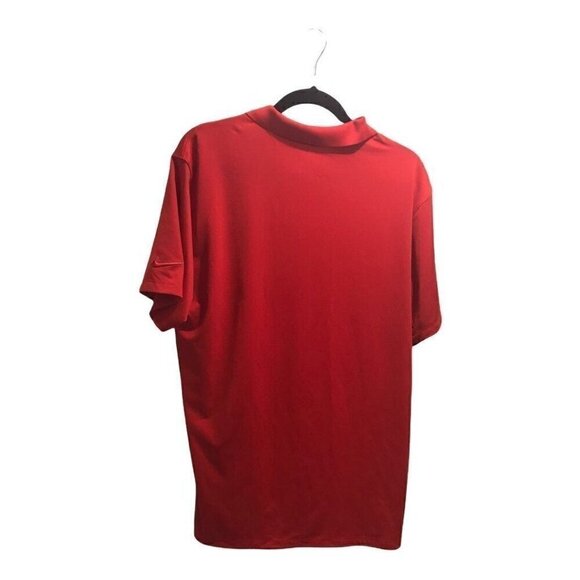 Nike Dri Fit Vapor Solid Golf Polo‎ Red Shirt - Picture 5 of 12